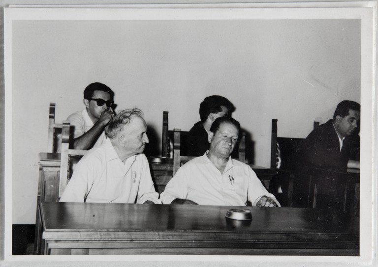 Poggibonsi, 18-19 luglio 1964, XX° anniversario della liberazione e conferimento ad Alcide Cervi della cittadinanza onoraria. Partecipanti alla cerimonia